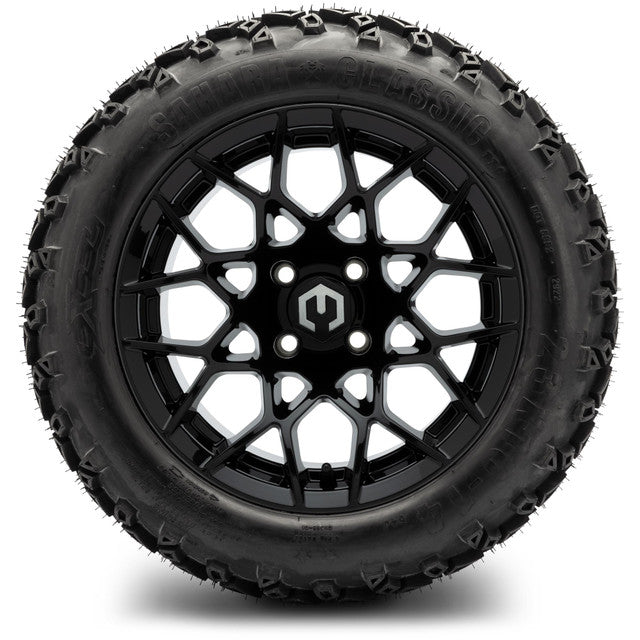 MODZ 14'  Blitz Glossy Black - Tire and Wheel Combo