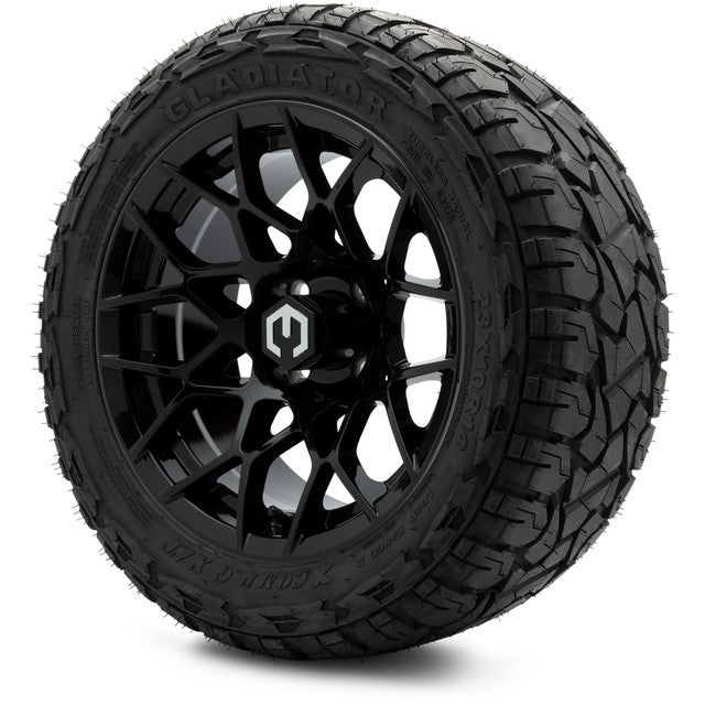 MODZ 14'  Blitz Glossy Black - Tire and Wheel Combo