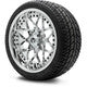 MODZ® 14" Formula Chrome Wheels & Street Tires Combo