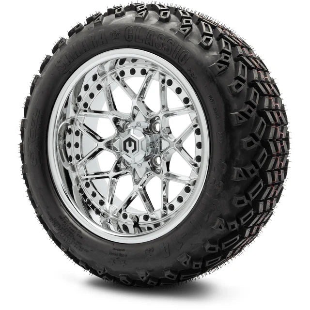 MODZ 14" Formula Chrome Wheels & Off-Road Tires Combo