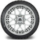 MODZ® 14" Formula Chrome Wheels & Street Tires Combo