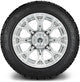 MODZ® 14" Halo Chrome Wheels & Street Tires Combo