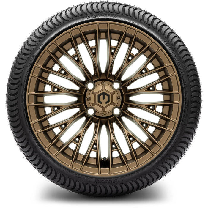 MODZ 14" Reaper Bronze Wheels & Street Tires Combo