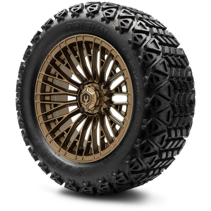 MODZ 14" Reaper Bronze Wheels & Off-Road Tires Combo