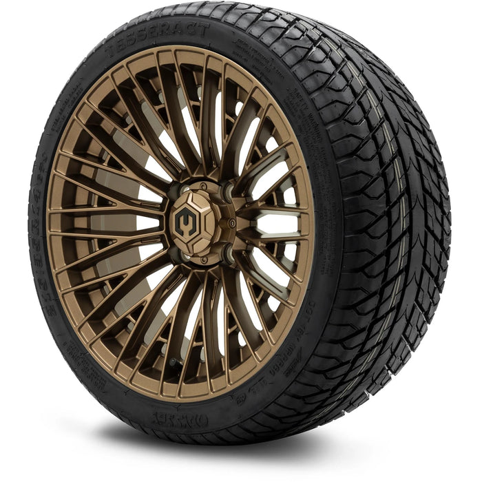 MODZ 14" Reaper Bronze Wheels & Street Tires Combo