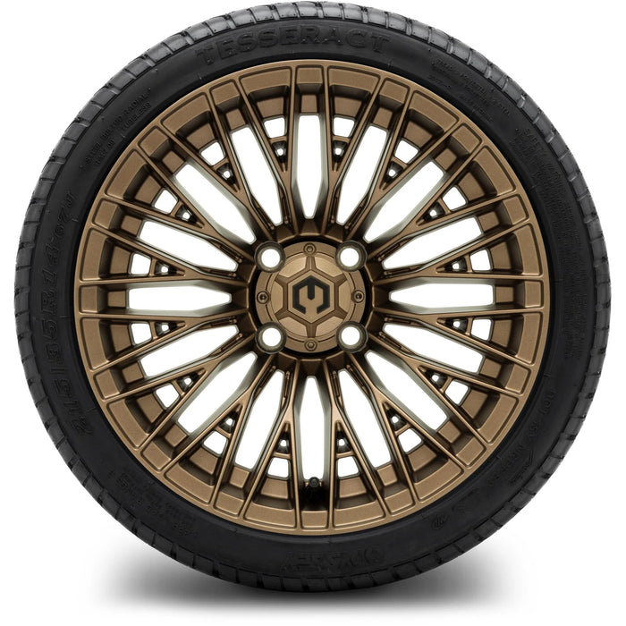 MODZ 14" Reaper Bronze Wheels & Street Tires Combo