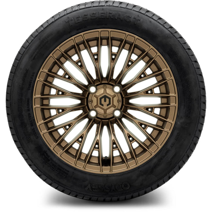 MODZ 14" Reaper Bronze Wheels & Street Tires Combo