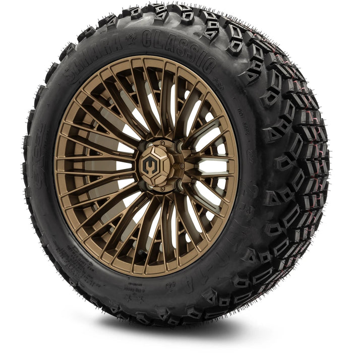 MODZ 14" Reaper Bronze Wheels & Off-Road Tires Combo