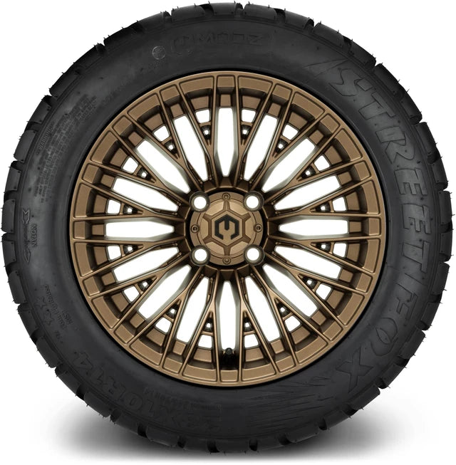 MODZ 14" Reaper Bronze Wheels & Street Tires Combo