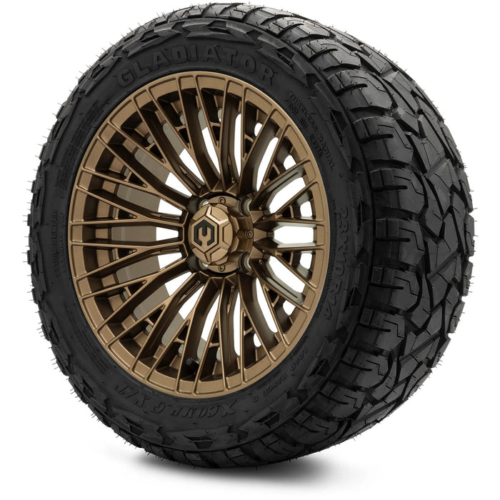 MODZ 14" Reaper Bronze Wheels & Off-Road Tires Combo
