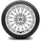 MODZ® 14" Reaper Chrome Wheels & Street Tires Combo