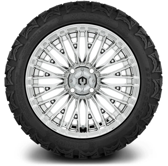 MODZ 14" Reaper Chrome Wheels & Off-Road Tires Combo