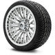 MODZ® 14" Reaper Chrome Wheels & Street Tires Combo