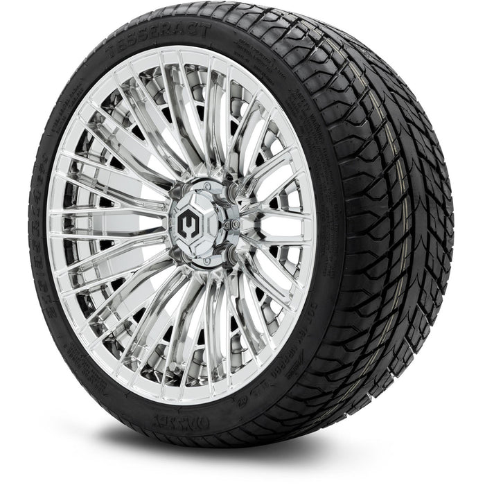 MODZ® 14" Reaper Chrome Wheels & Street Tires Combo