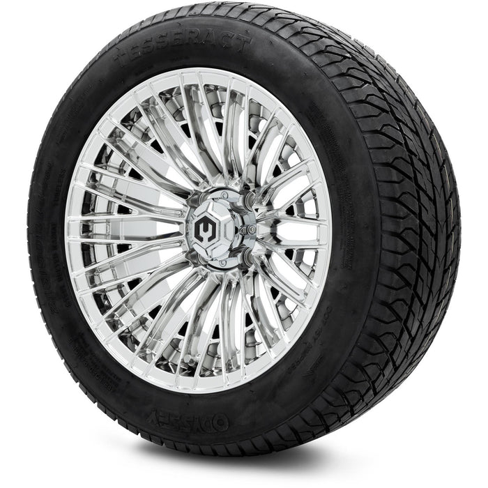 MODZ® 14" Reaper Chrome Wheels & Street Tires Combo