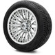 MODZ® 14" Reaper Chrome Wheels & Street Tires Combo
