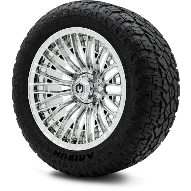 MODZ 14" Reaper Chrome Wheels & Off-Road Tires Combo