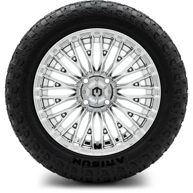 MODZ 14" Reaper Chrome Wheels & Off-Road Tires Combo