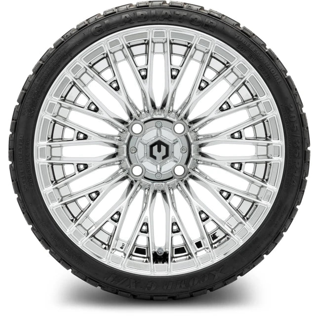 MODZ 14" Reaper Chrome Wheels & Off-Road Tires Combo