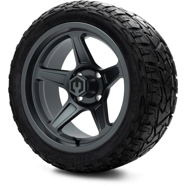 MODZ 15" Drift Gunmetal Wheels & Off-Road Tires Combo