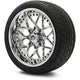 MODZ 15' Formula Chrome Wheels and Street Tires Combo