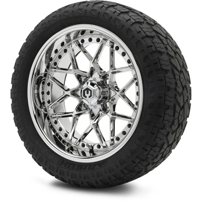 MODZ 15" Formula Chrome Wheels & Off-Road Tires Combo