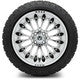 MODZ 15x10"Convict Chrome Wheels & Off-Road Tires Combo - 15x10