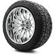 MODZ 15x10"Convict Chrome Wheels & Off-Road Tires Combo - 15x10