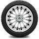 MODZ 15x10"Convict Chrome Wheels & Off-Road Tires Combo - 15x10
