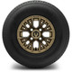 MODZ® 10" Matrix Matte Bronze Wheels & Street Tires Combo