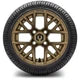 MODZ 12" Matrix Matte Bronze Wheels & Street Tires Combo