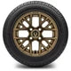 MODZ 12" Matrix Matte Bronze Wheels & Street Tires Combo