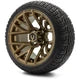 MODZ 12" Matrix Matte Bronze Wheels & Street Tires Combo