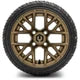 MODZ 12" Matrix Matte Bronze Wheels & Street Tires Combo