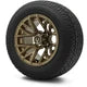 MODZ 12" Matrix Matte Bronze Wheels & Street Tires Combo