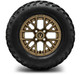 MODZ® 12" Matrix Matte Bronze Wheels & Off-Road Tires Combo