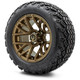 MODZ® 12" Matrix Matte Bronze Wheels & Off-Road Tires Combo