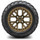 MODZ® 12" Matrix Matte Bronze Wheels & Off-Road Tires Combo
