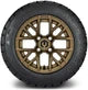 MODZ 12" Matrix Matte Bronze Wheels & Street Tires Combo