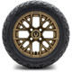 MODZ® 12" Matrix Matte Bronze Wheels & Off-Road Tires Combo