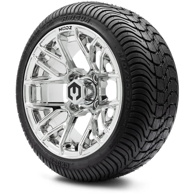 MODZ 12" Matrix Chrome Wheels & Street Tires Combo
