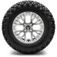 MODZ® 12" Matrix Chrome Wheels & Off-Road Tires Combo