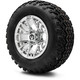 MODZ® 12" Matrix Chrome Wheels & Off-Road Tires Combo