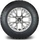 MODZ® 12" Matrix Chrome Wheels & Off-Road Tires Combo