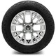 MODZ® 12" Matrix Chrome Wheels & Off-Road Tires Combo