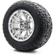 MODZ® 12" Matrix Chrome Wheels & Off-Road Tires Combo