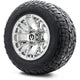 MODZ® 12" Matrix Chrome Wheels & Off-Road Tires Combo