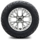 MODZ® 12" Matrix Chrome Wheels & Off-Road Tires Combo