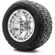 MODZ® 12" Matrix Chrome Wheels & Off-Road Tires Combo