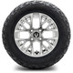 MODZ® 12" Matrix Chrome Wheels & Off-Road Tires Combo